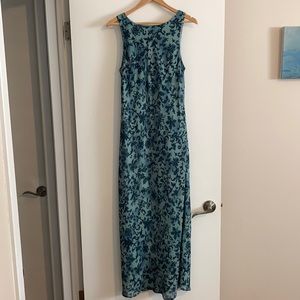 Teal Floral Maxi Dress -FINAL PRICE DROP!